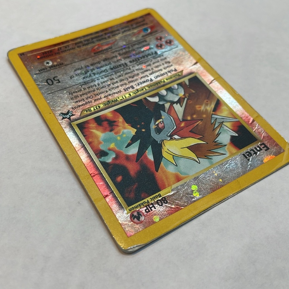Entei #34 Pokemon Promo Reverse Holo - Picture 6 of 12